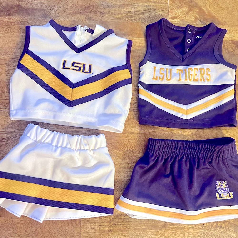 LSU Baby Cheerleader Outfits